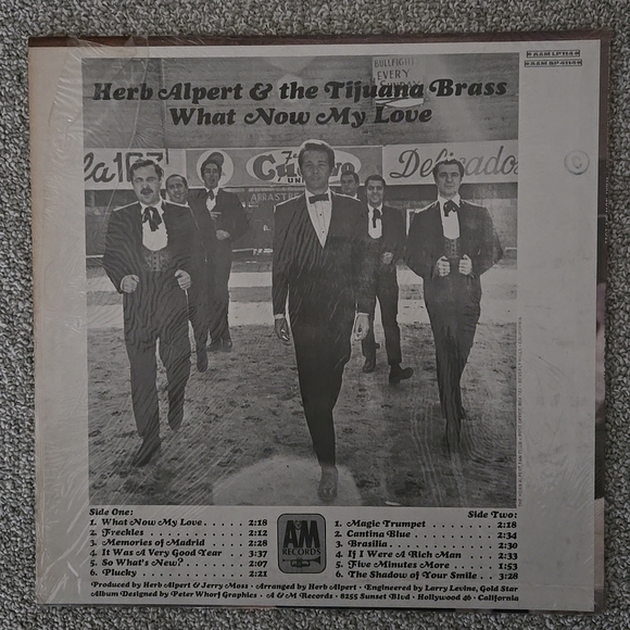 Herb Alpert & the Tijuana Brass, What Now My Love LP Vinyl 1960's - Picture 2 of 6